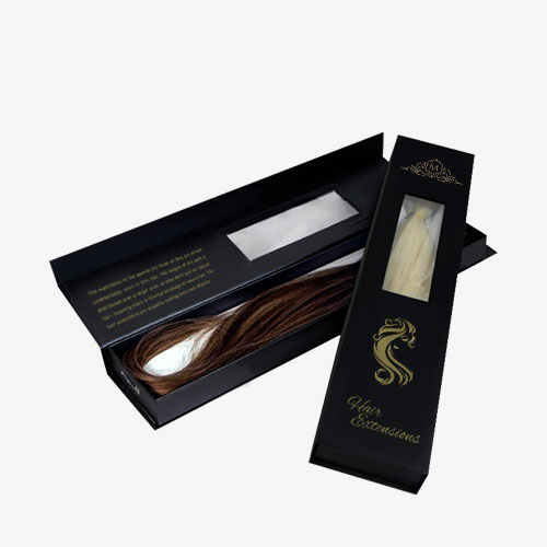 Hair Extension Boxes, Custom Hair Extension Packaging