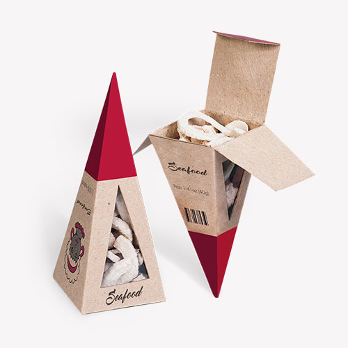 Paper packaging for products