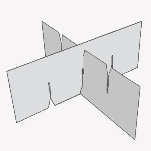 Fence Partition Packaging for Products