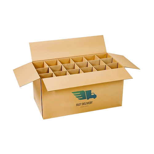 Product Insert used in a corrugated shipping box to separate consumer products and hardware tools