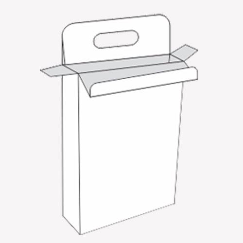 Five Panel Hanger Auto Bottom Packaging for poducts