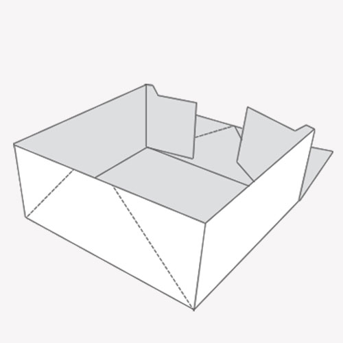 Four Corner Tray Packaging for products
