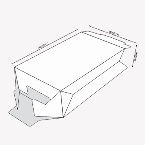 Gable bag Packaging for products