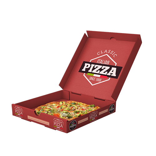 Customized on sale pizza boxes
