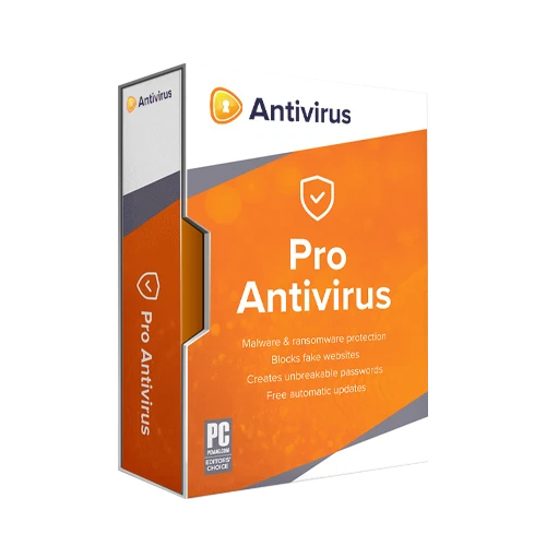 Minimalist white and orange box for software containing clean design listing the software name and instructions